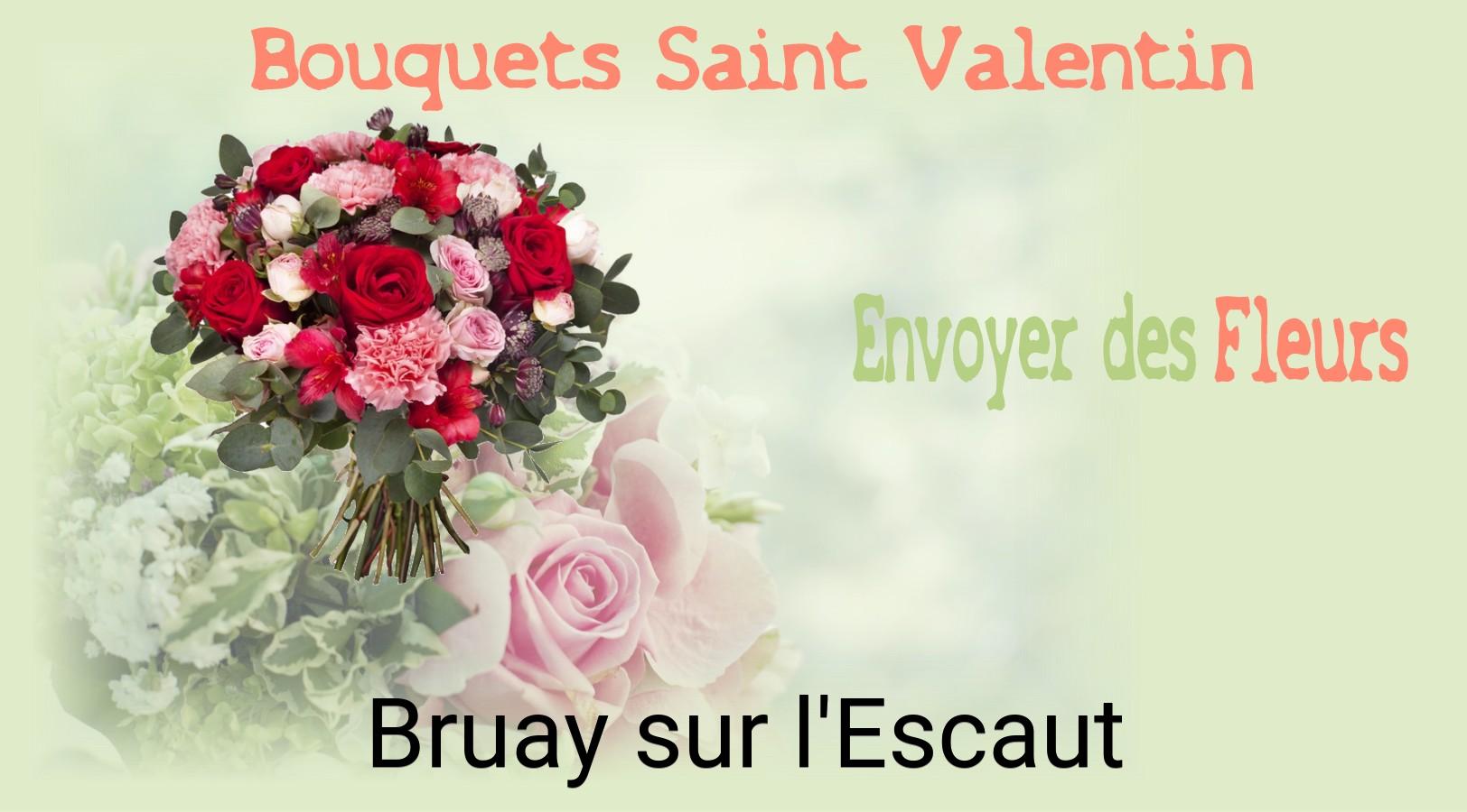 Roses de Saint-Valentin livrées à Bruay-sur-l'Escaut